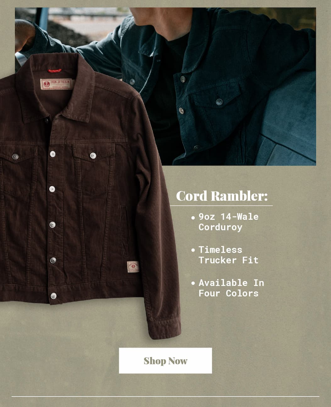 Corduroy Rambler Jacket