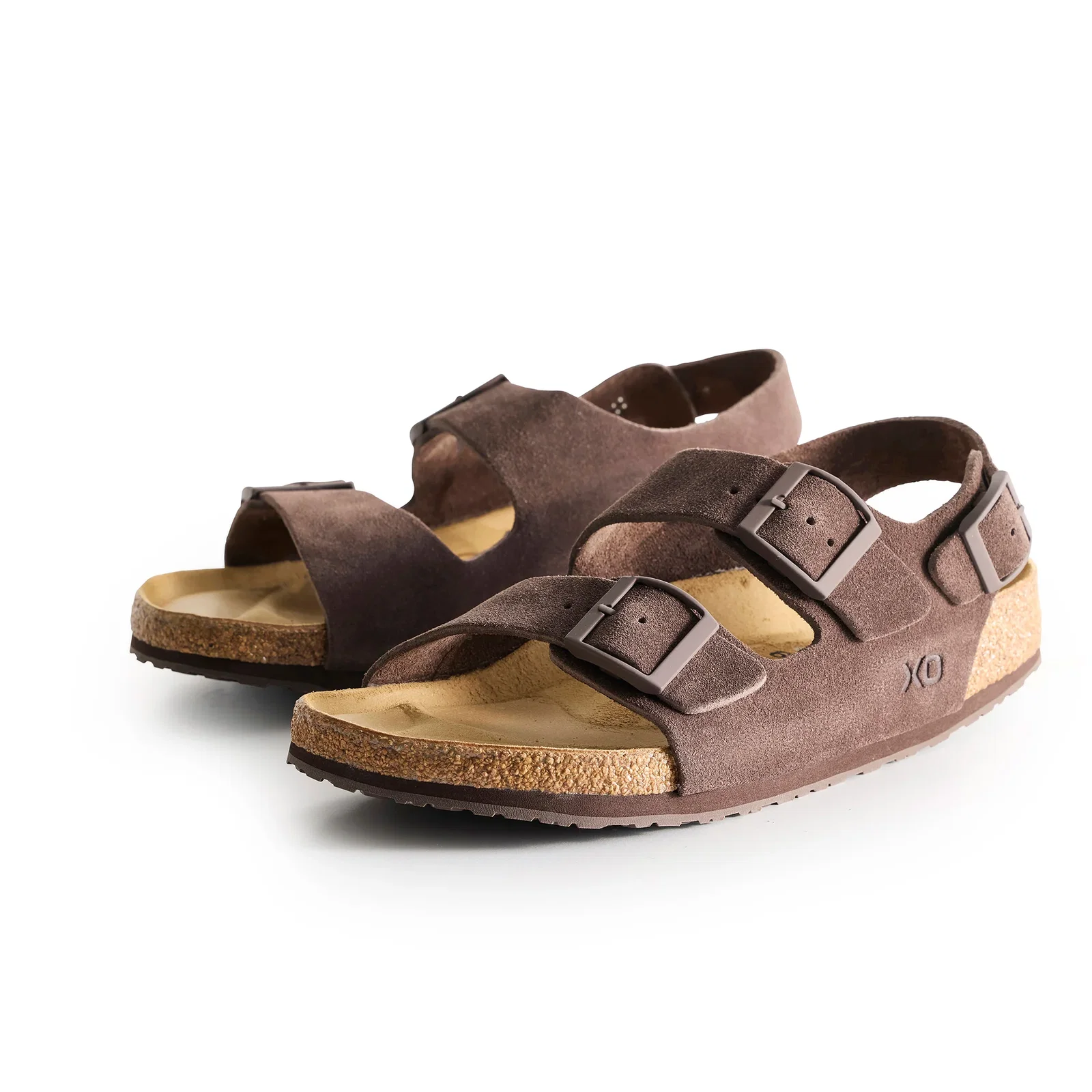 Image of XOCORE Soft rocker support sandal slingback coffee brown