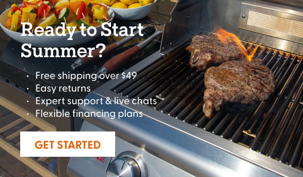 Free shipping, easy returns, expert support & live chat, and flexible financing plans.