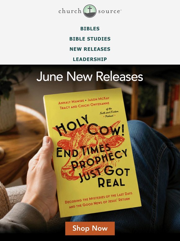 New releases on marriage, leadership, doubt, & more 📚 Save up to 45%