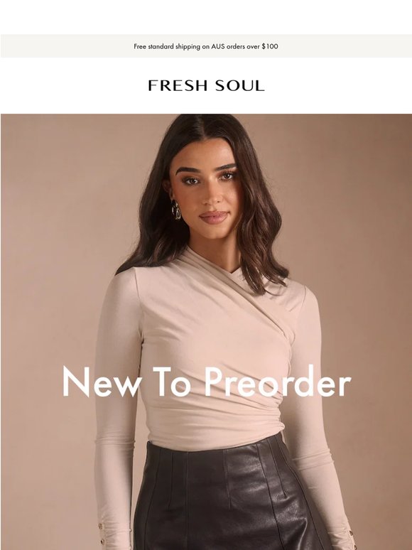 New To Preorder | The Illusion Top