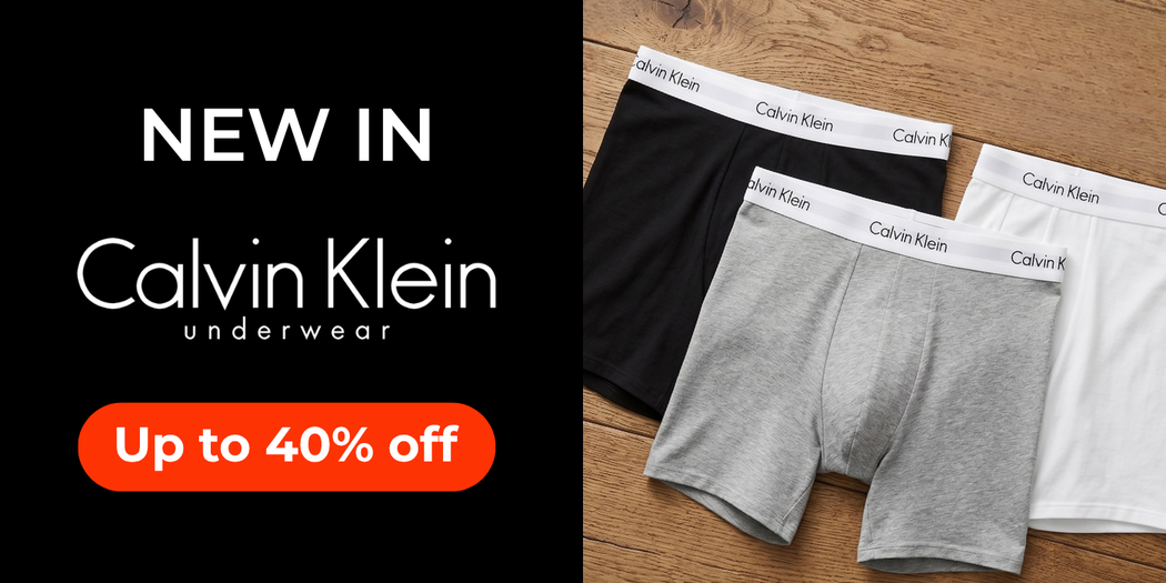 NEW IN: CALVIN KLEIN UNDERWEAR | UP TO 40% OFF 
