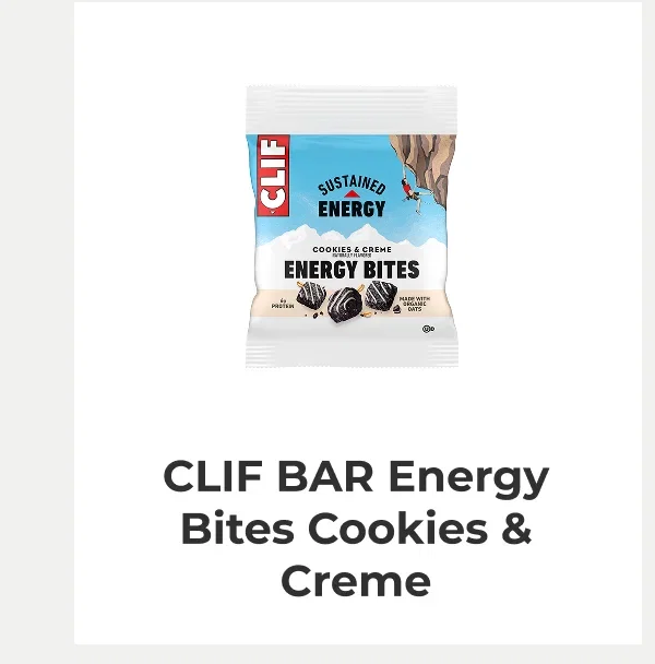 CLIF BAR Energy Bites Cookies & Creme