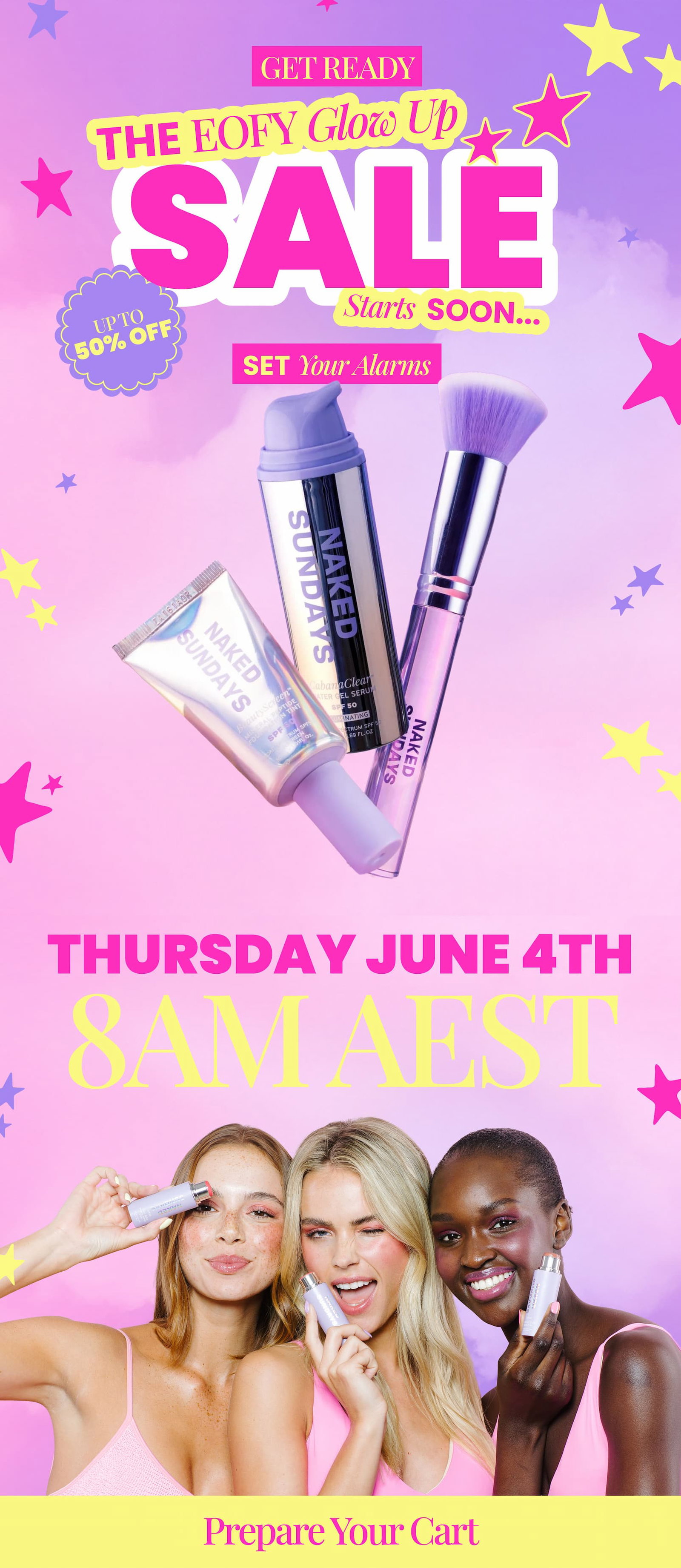 The Glow Up Sale Starts Soon