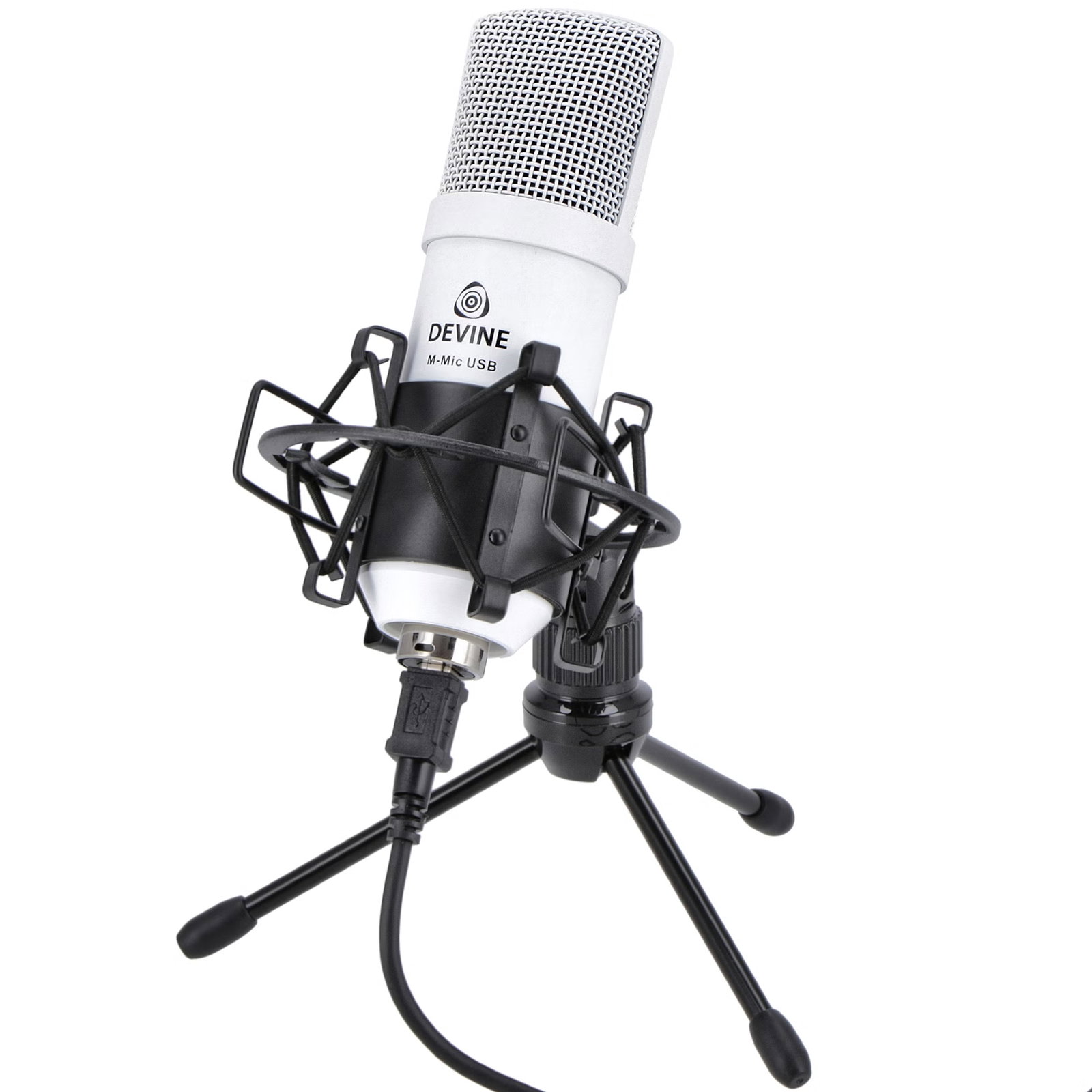 Devine M-Mic USB W Condenser Microphone (White)