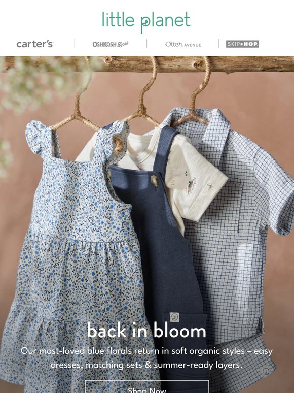 Our most-loved blue florals are back 🩵
