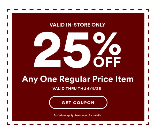 Coupon shown - Click here to get your coupon - Exclusions apply. See coupon for details.