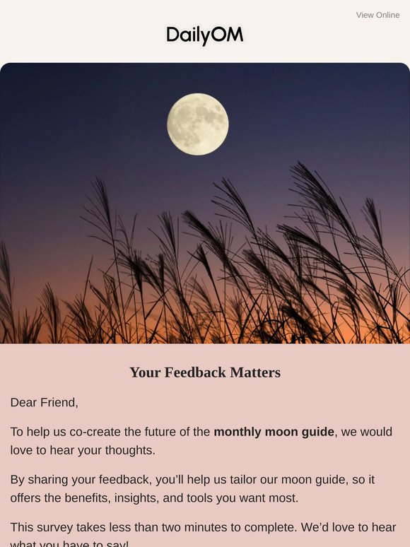 How Can We Make Your Moon Guide Even Better? 🌙