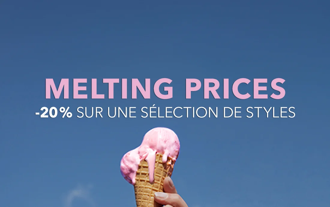 Prix en baisse : -20 % sur une sélection de modèles