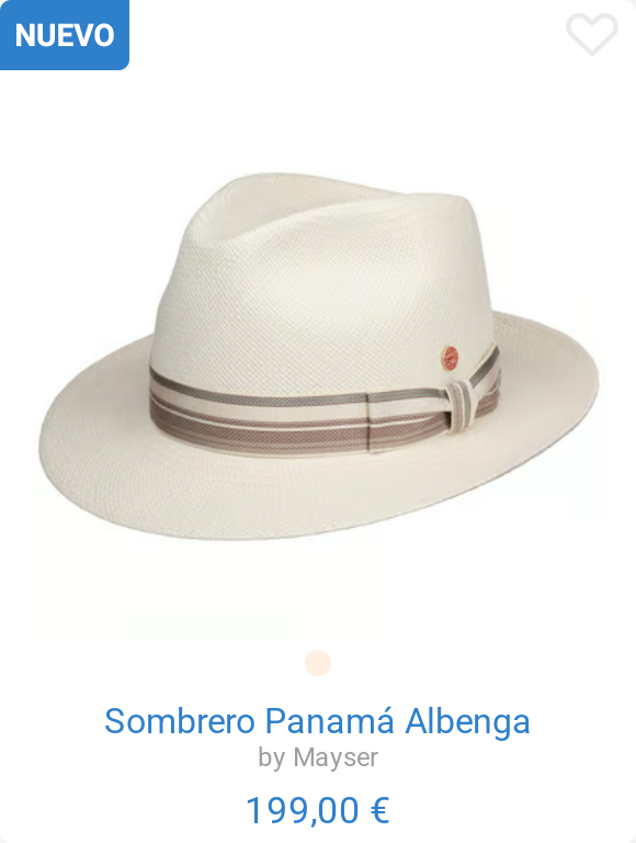 Sombrero Panamá Albenga by Mayser