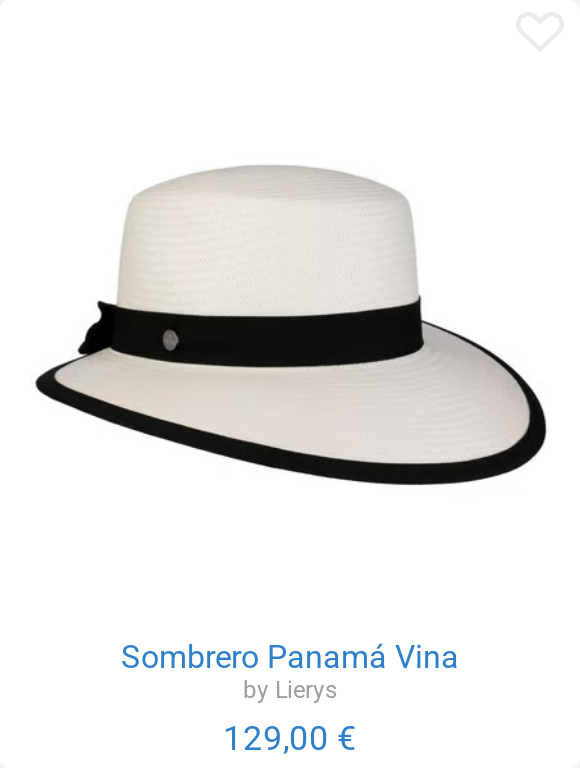 Sombrero Panamá Vina by Lierys