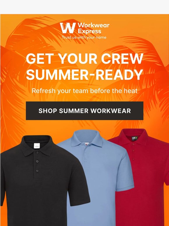 Lighter kit for hotter shifts 😎
