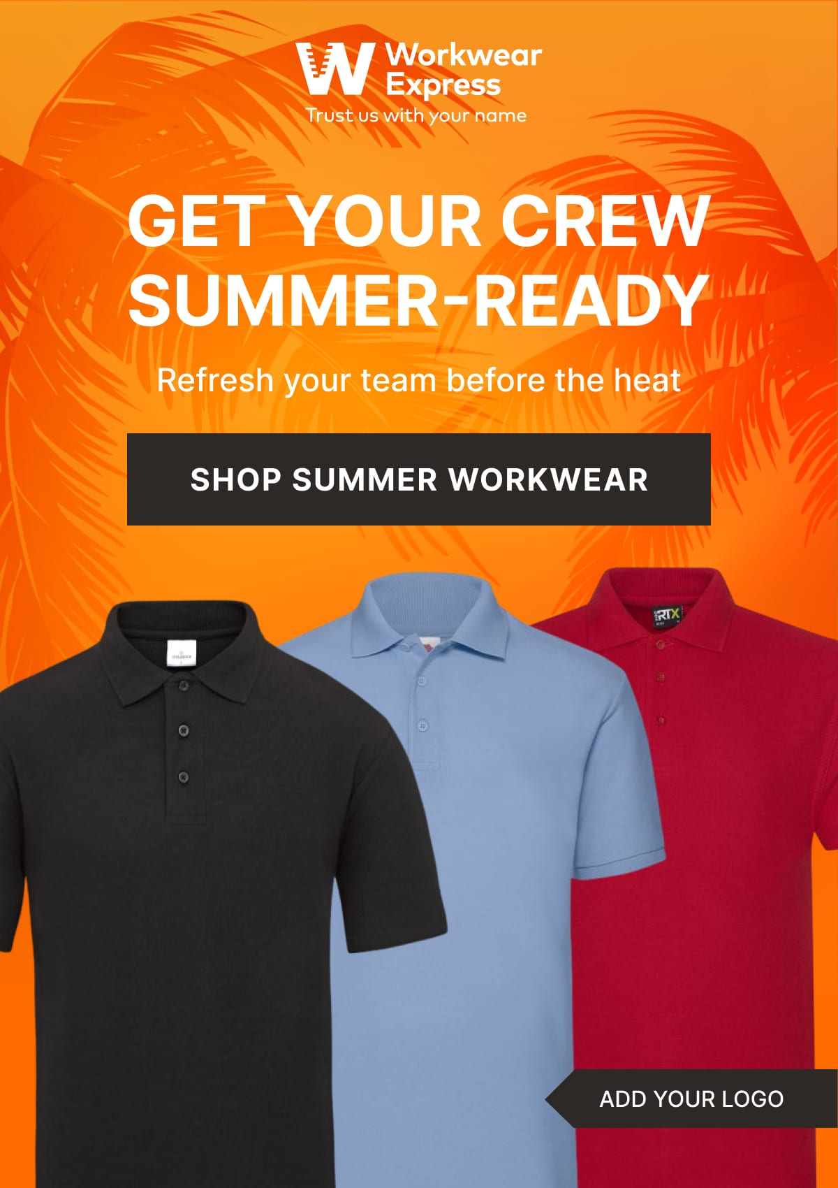 SHOP SUMMER WORKWEAR
