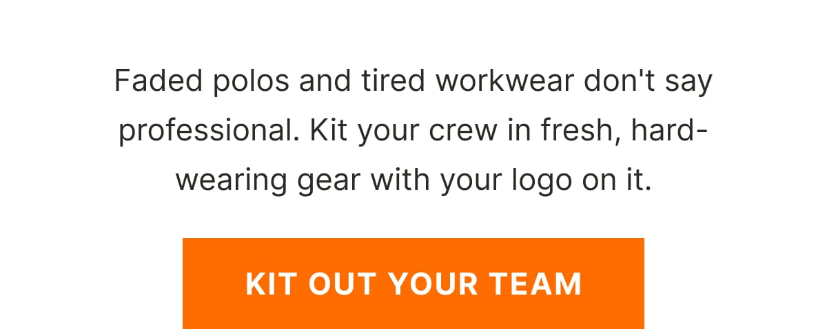 KIT OUT YOUR TEAM