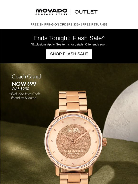 ENDS TONIGHT: Flash Sale