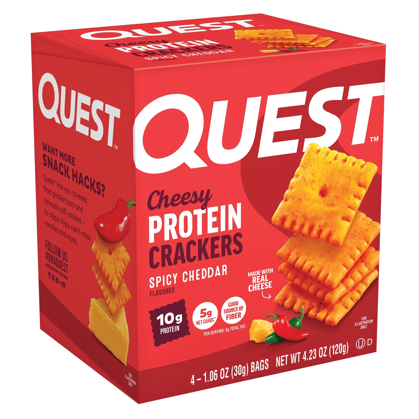 Image of Spicy Cheddar Cheese Crackers