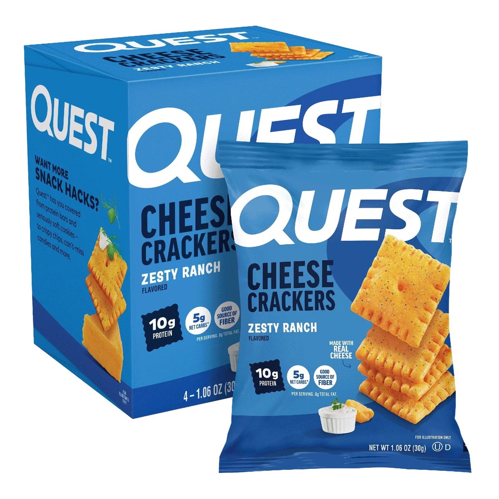 Image of Zesty Ranch Cheese Crackers