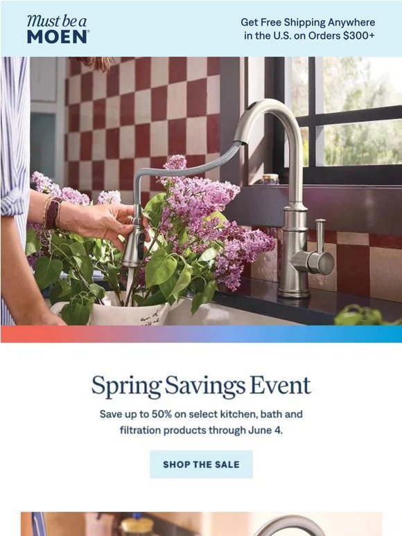 Save 25% on the perfect finish for your bathroom.