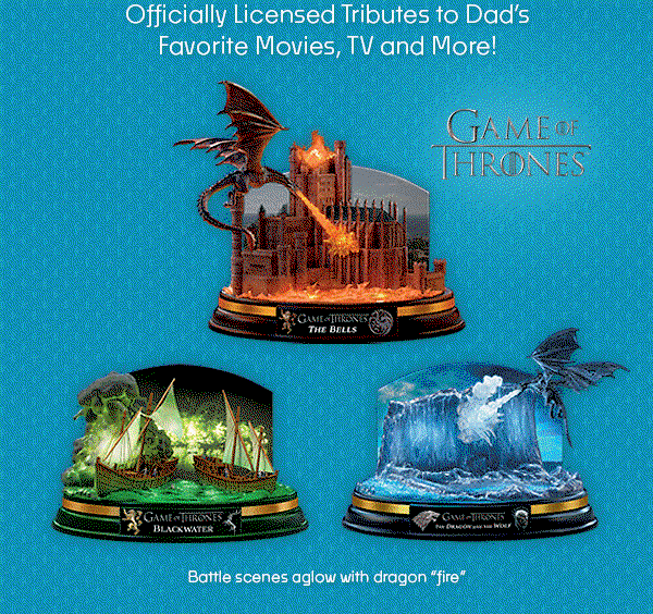 Discover GAME OF THRONES(TM) sculptures, STAR WARS™ helmets, a John Wick Mustang diecast car, more.
