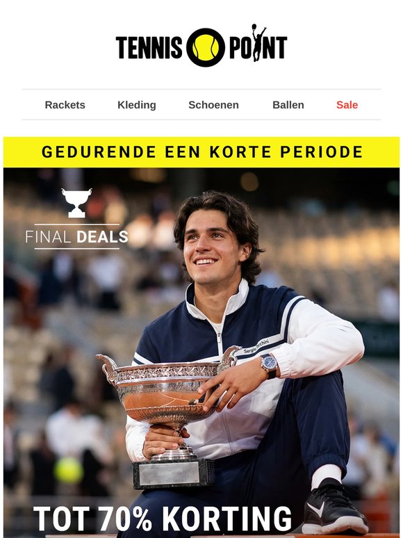 🏆Tot 70% mega-korting in onze Final Deals – alleen voor korte tijd!
