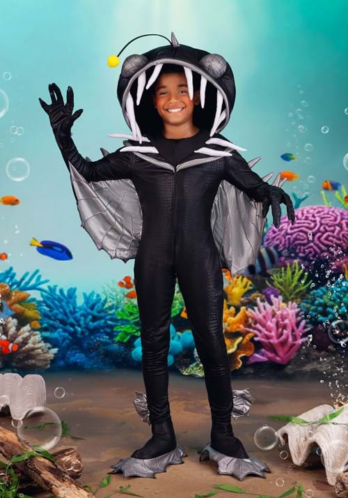Kids Angler Fish Costume