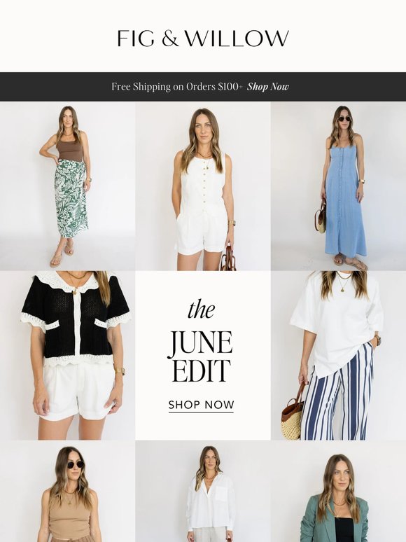 The June EDIT✨