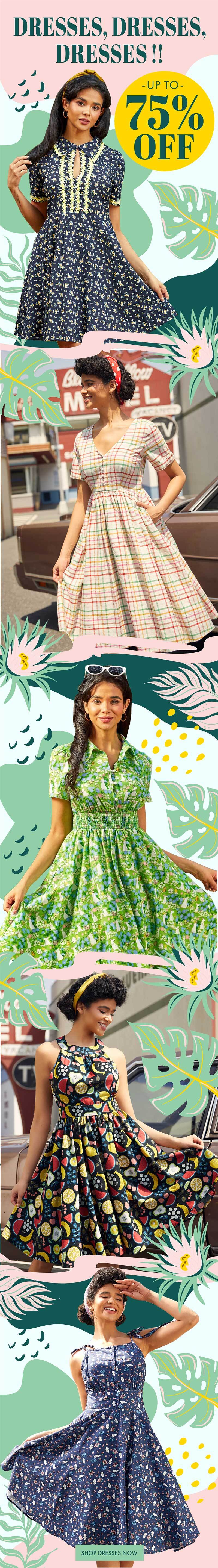 Dresses - up to 75% off!
