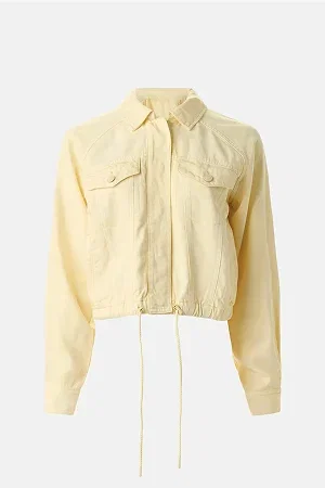 Yellow Lounge Denim Jacket