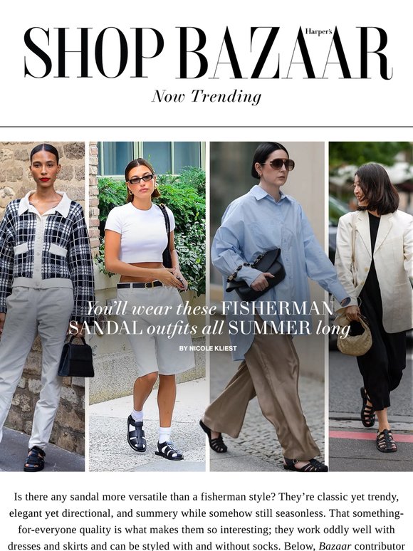 Yes, Fisherman Sandals Are Still Cool