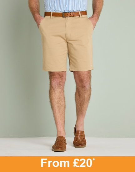 Farah Stretch Fabric Shorts - MS239