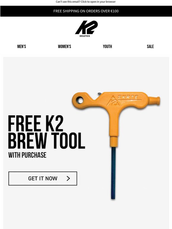 FREE K2 Brew Tool With Purchase