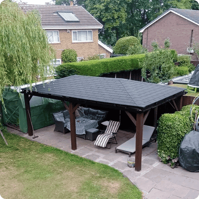 Bitumen roof sheets