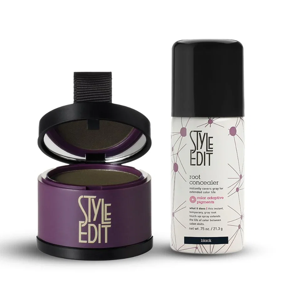 Image of Root Touch Up Powder and Travel Size Spray Duo