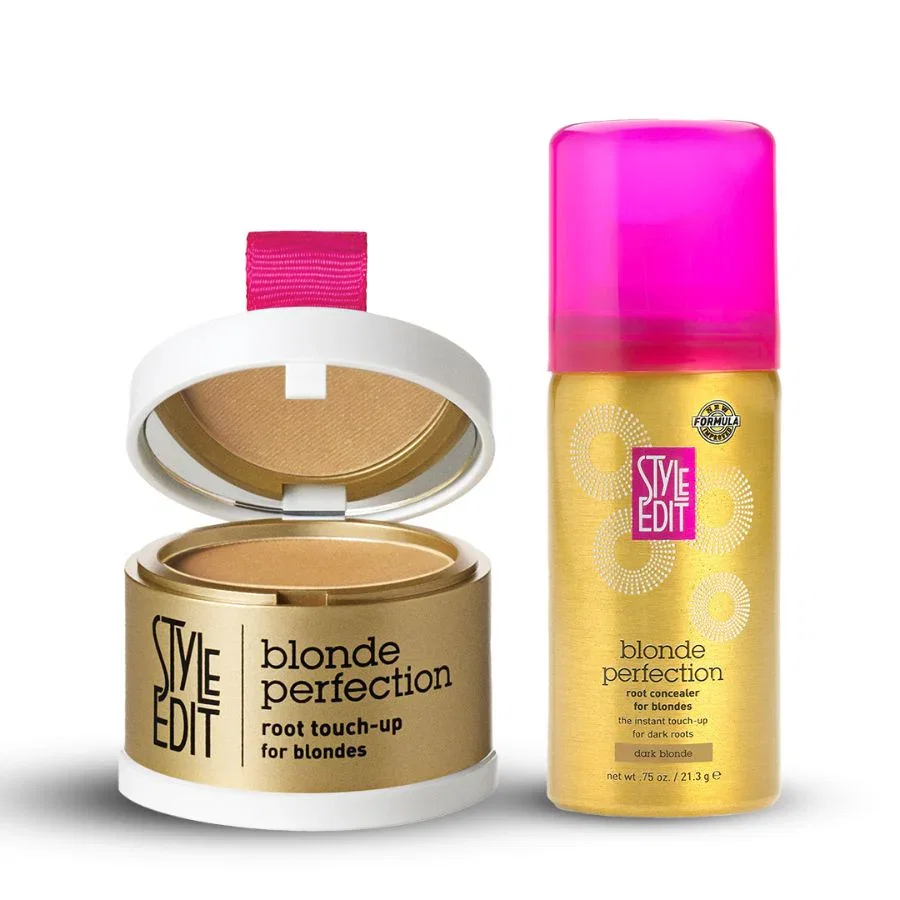 Image of Blonde Travel Duo: Touch Up Powder and Travel Sized Concealer Spray
