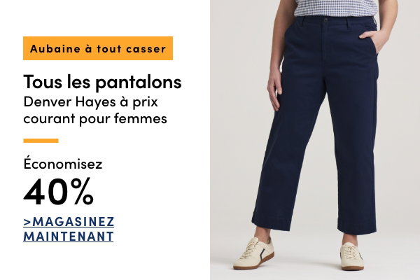 Aubaine à Tout Casser Tous les pantalons Denver Hayes à prix courant pour femmes économisez 40%