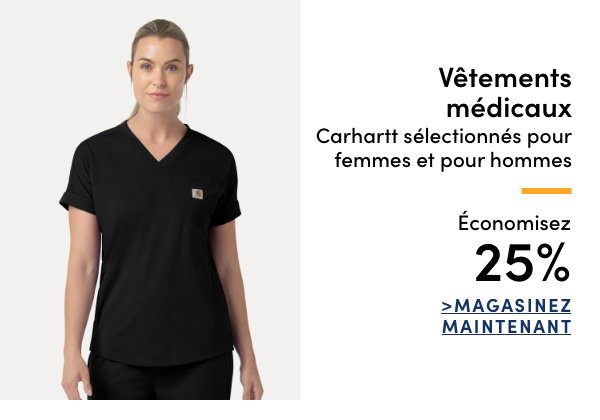 Vêtements médicaux Carhartt sélectionnés pour femmes et pour hommes économisez 25%
