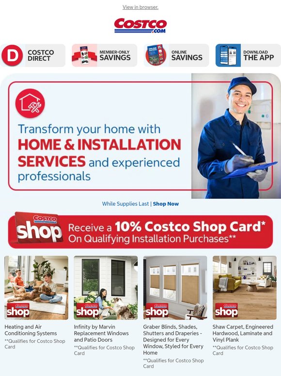 Discover Our Home And Installation Services