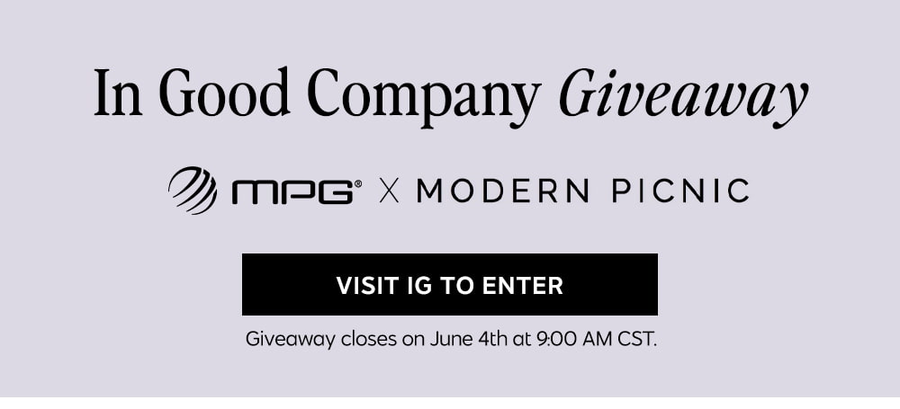 In Good Company Giveaway