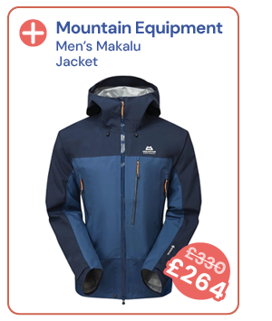 Mountain Equipment Men's Makalu Jacket - Dark Blue. Reduced from £330 to £264.