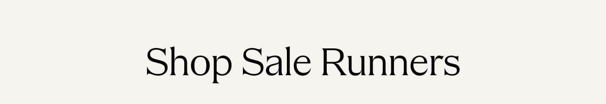 Shop Sale Runners 