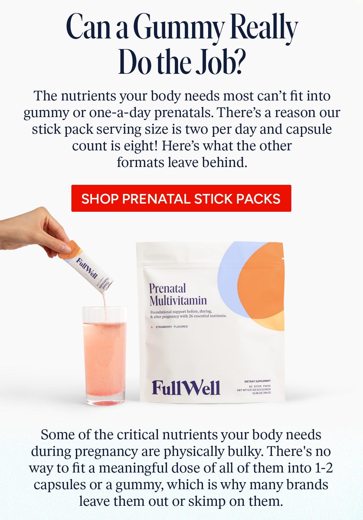 Shop Prenatal Stick Packs
