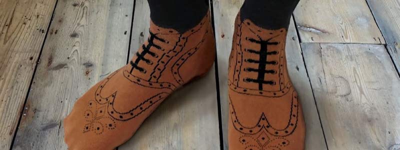 Novelty Brogue Socks £6.99