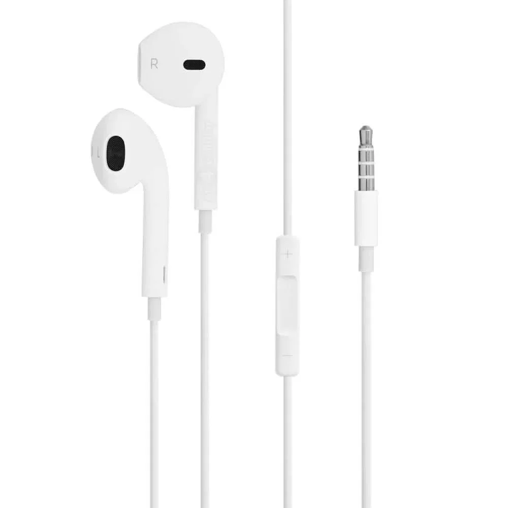Image of 2-Pack: Apple Earpods OEM Original Stereo Headphones with Inline Control
