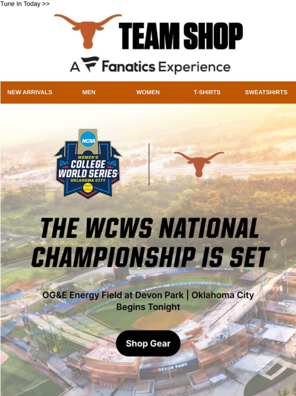 Tune In To The 2026 Softball National Championship!
