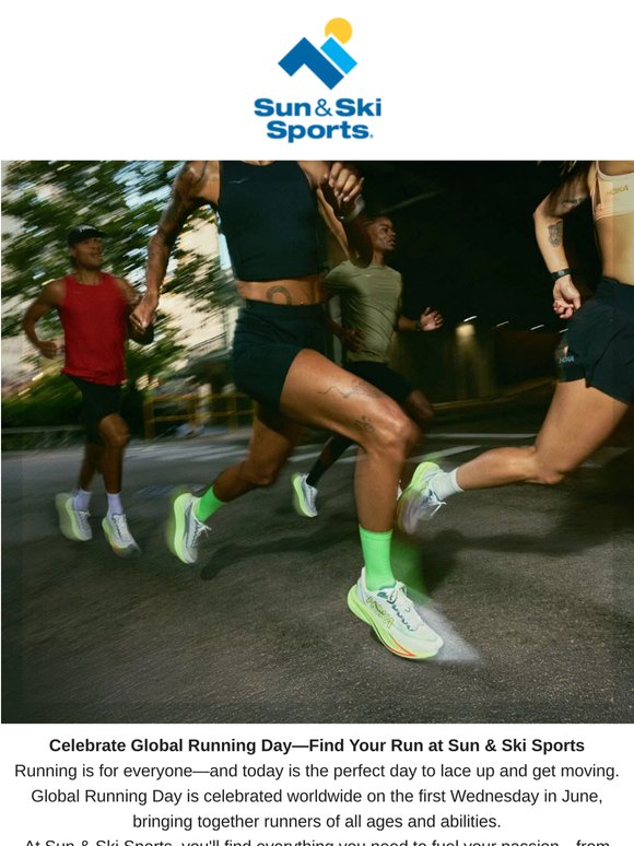 Global Running Day Starts Here 🏃Find Your Run. Fuel Your Passion