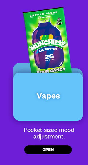 Vapes Pocket-sized mood adjustment.