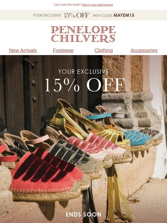 15% Off Ends Soon | Summer Collection
