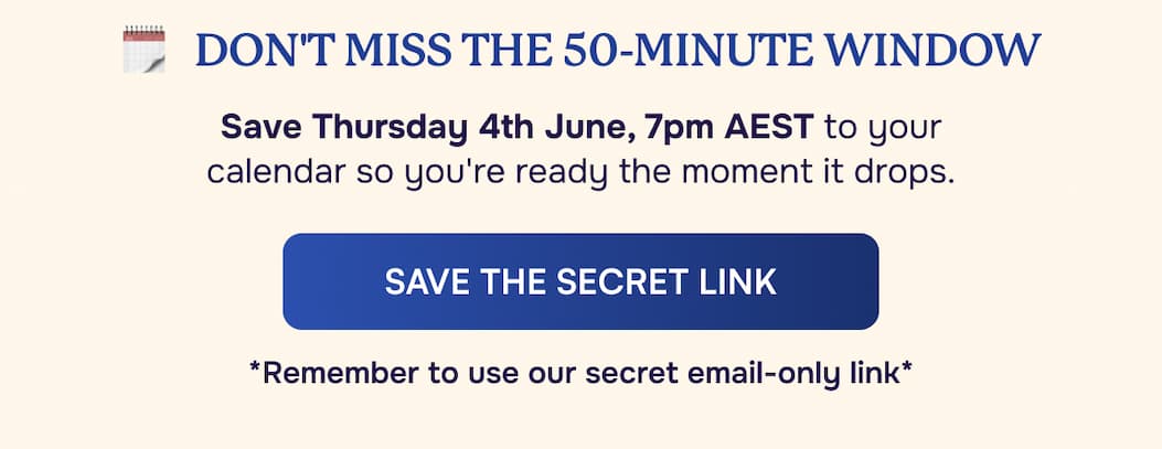 Save The Secret Link