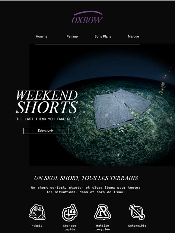 Weekend shorts : the last think you take off !
