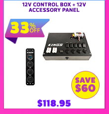 12V Control Box + 12V Accessory Panel
